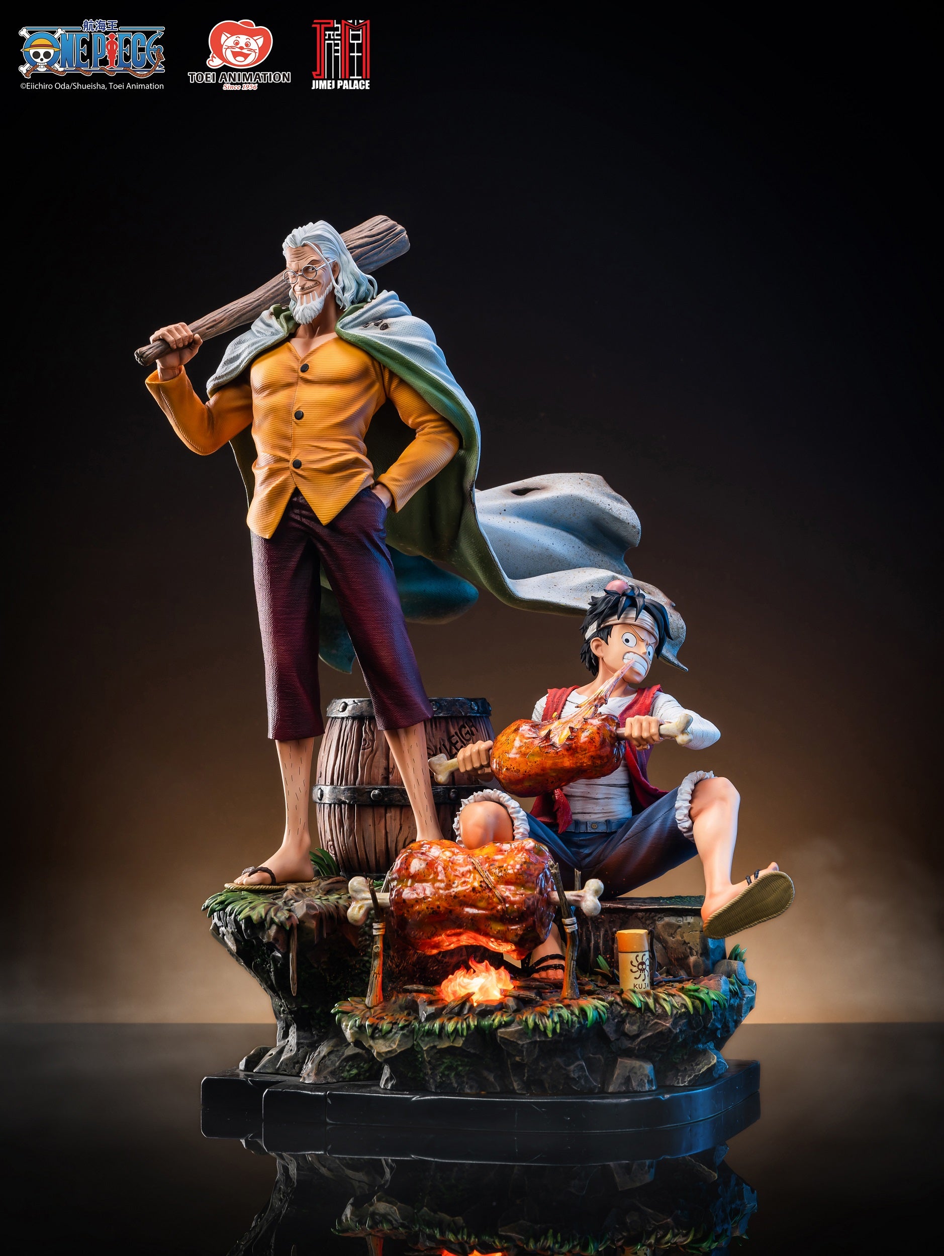 Jimei Palace - One Piece Silvers Rayleigh and Luffy (Licensed) [PRE-OR – GK  Figure