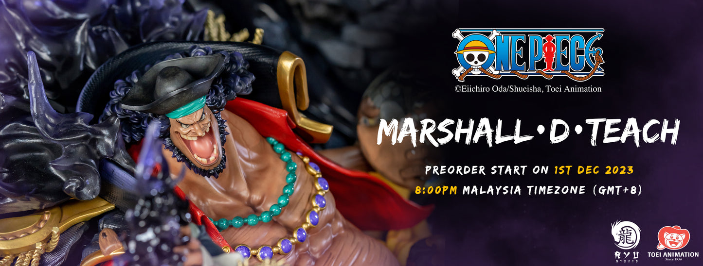 RYU Studio - One Piece Blackbeard Marshall D Teach (Licensed) [PRE-ORDER]