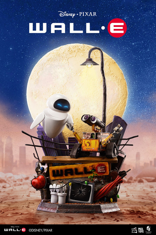 MGL TOYS - WallE and Eve (Licensed by Disney/PIXAR) [PRE-ORDER]