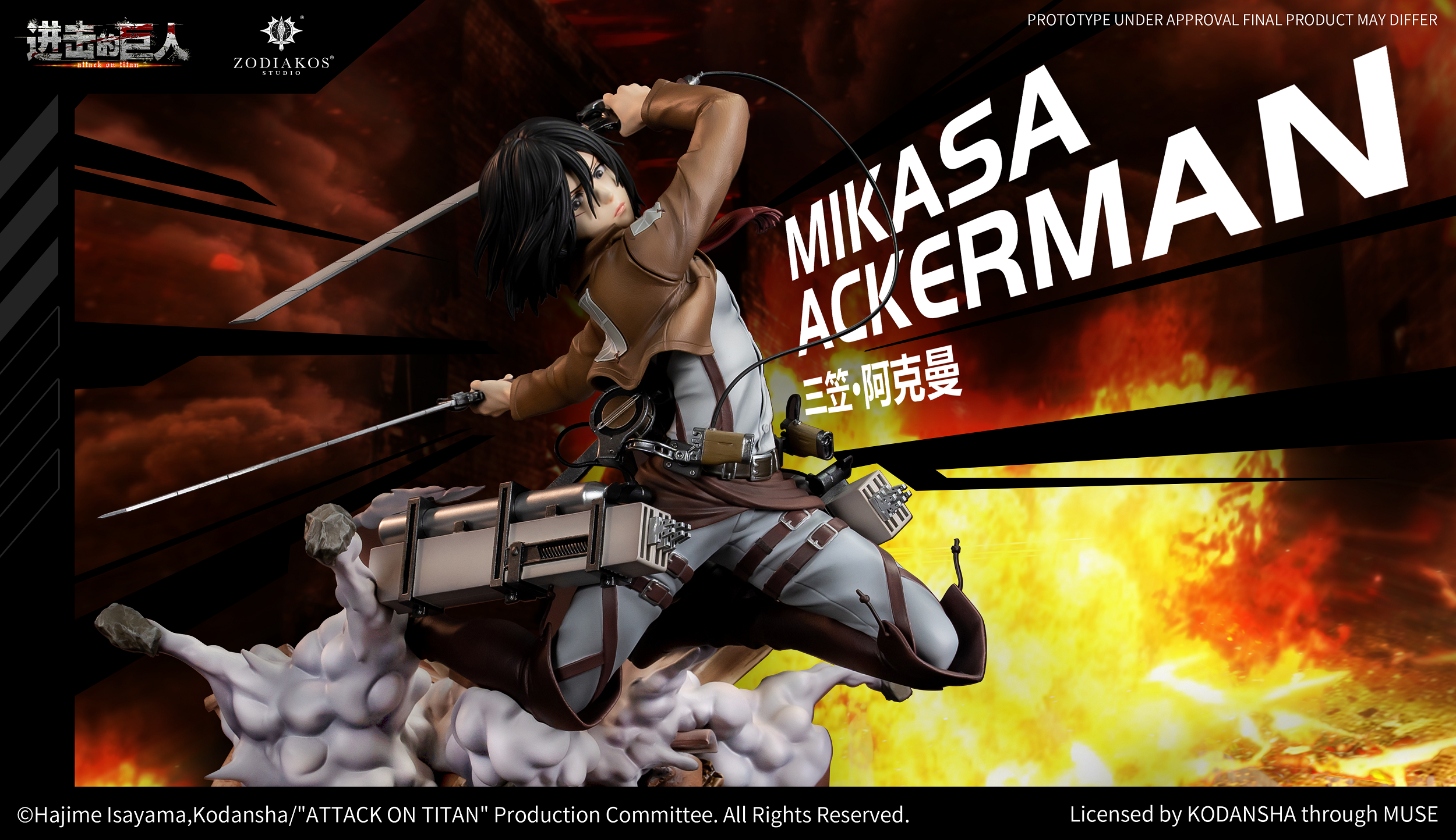 mikasa gk figure