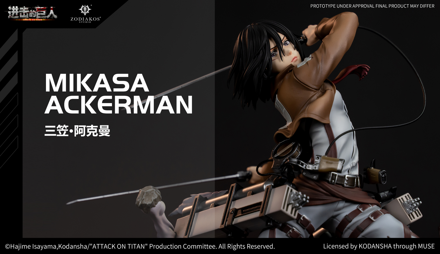 Zodiakos Studio - Attack On Titan Mikasa Ackerman (Licensed) [PRE-ORDER]