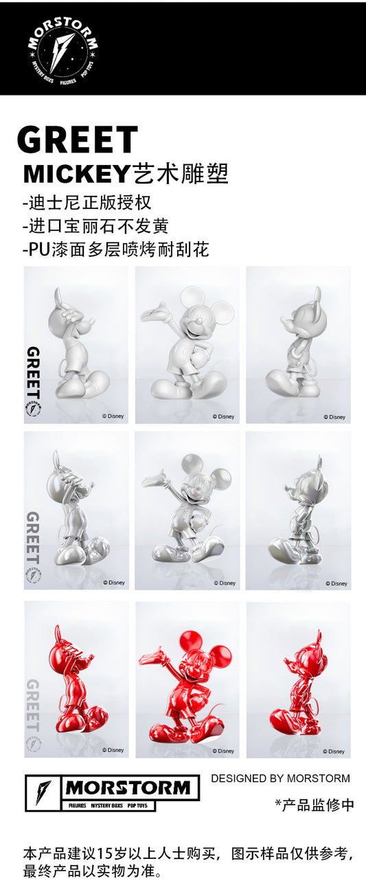 MORSTORM - Mickey And Friends Greeting Mickey (Licensed) [PRE-ORDER]