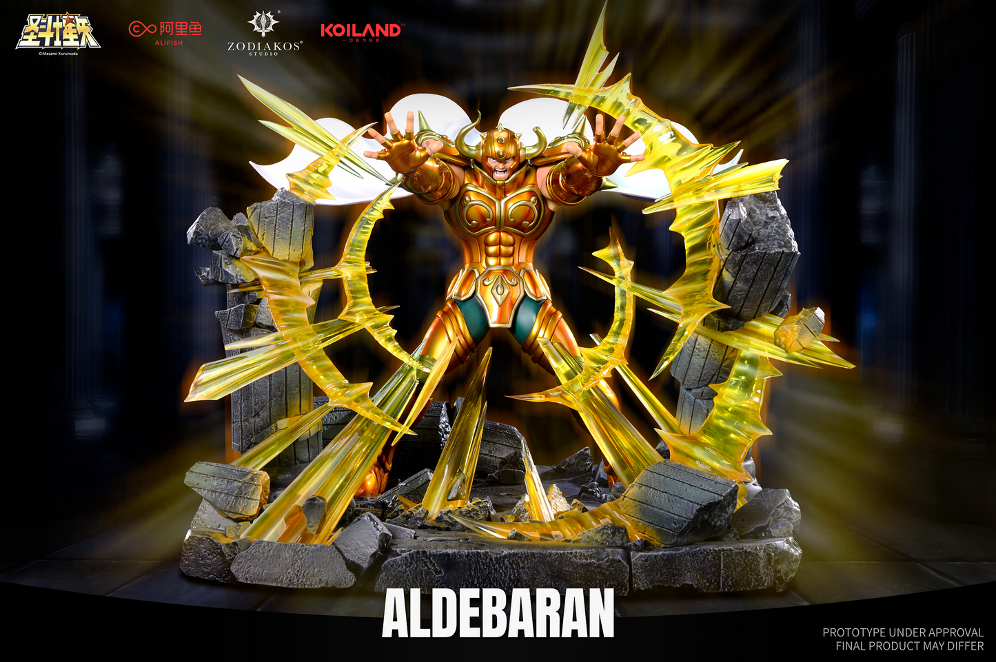 Zodiakos Studio - Saint Seiya Gold Saint Taurus Aldebaran (Licensed) [PRE-ORDER CLOSED]