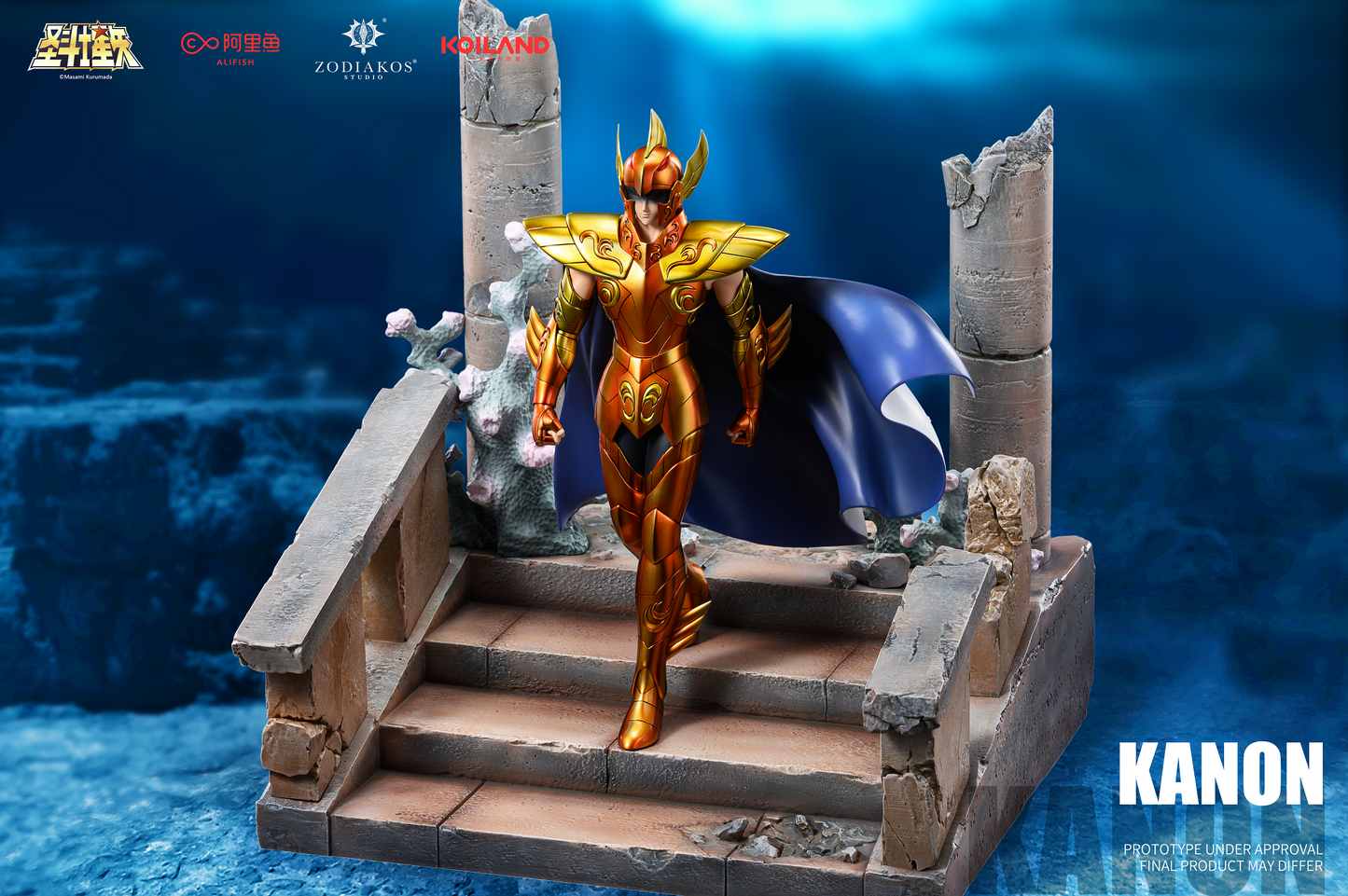 Zodiakos Studio - Saint Seiya Sea Dragon Kanon (Licensed) [PRE-ORDER]