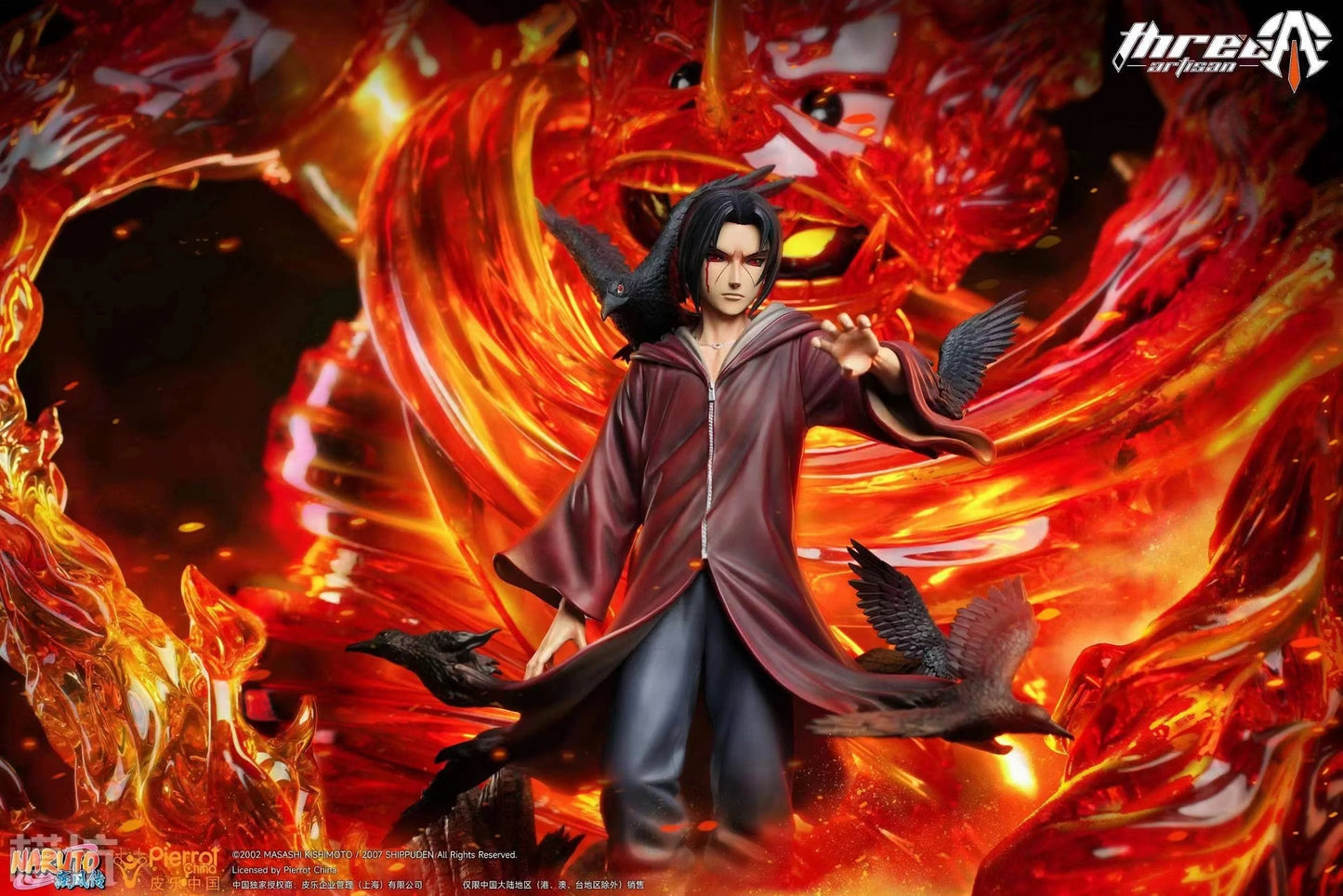Three Artisan Studio - Naruto Shippuden Uchiha Itachi (Licensed) [PRE-ORDER]