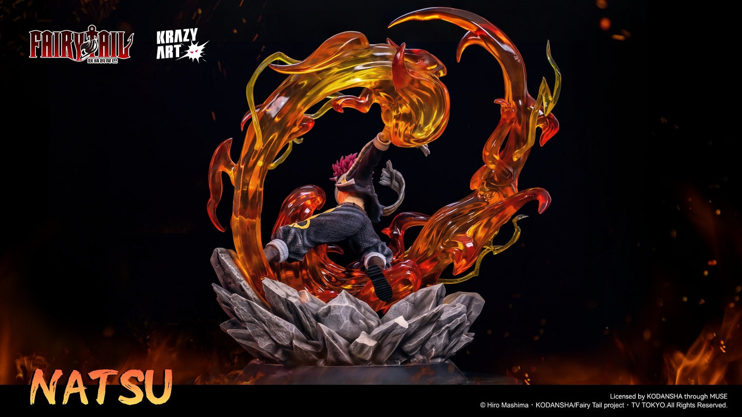 Krazy Art - Fairy Tail Natsu Dragneel (Licensed) [PRE-ORDER CLOSED]