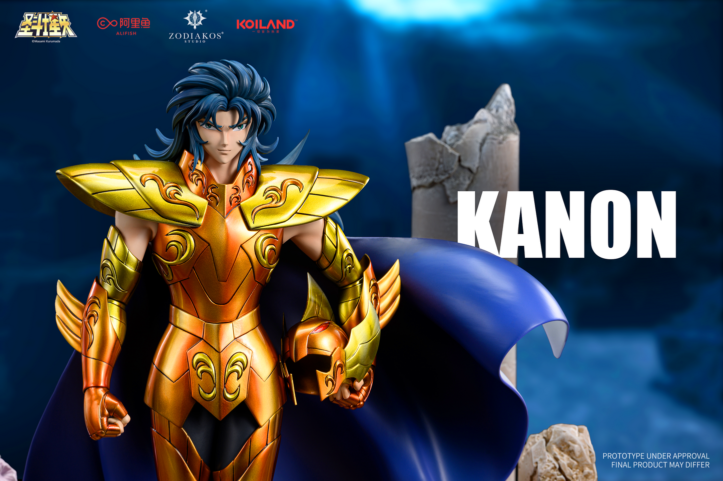 Zodiakos Studio - Saint Seiya Sea Dragon Kanon (Licensed) [PRE-ORDER]