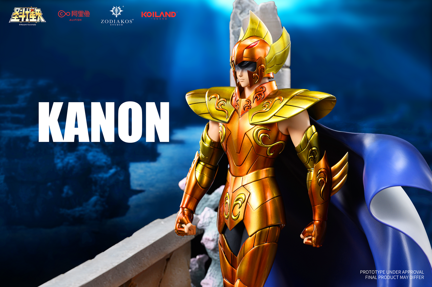 Zodiakos Studio - Saint Seiya Sea Dragon Kanon (Licensed) [PRE-ORDER]