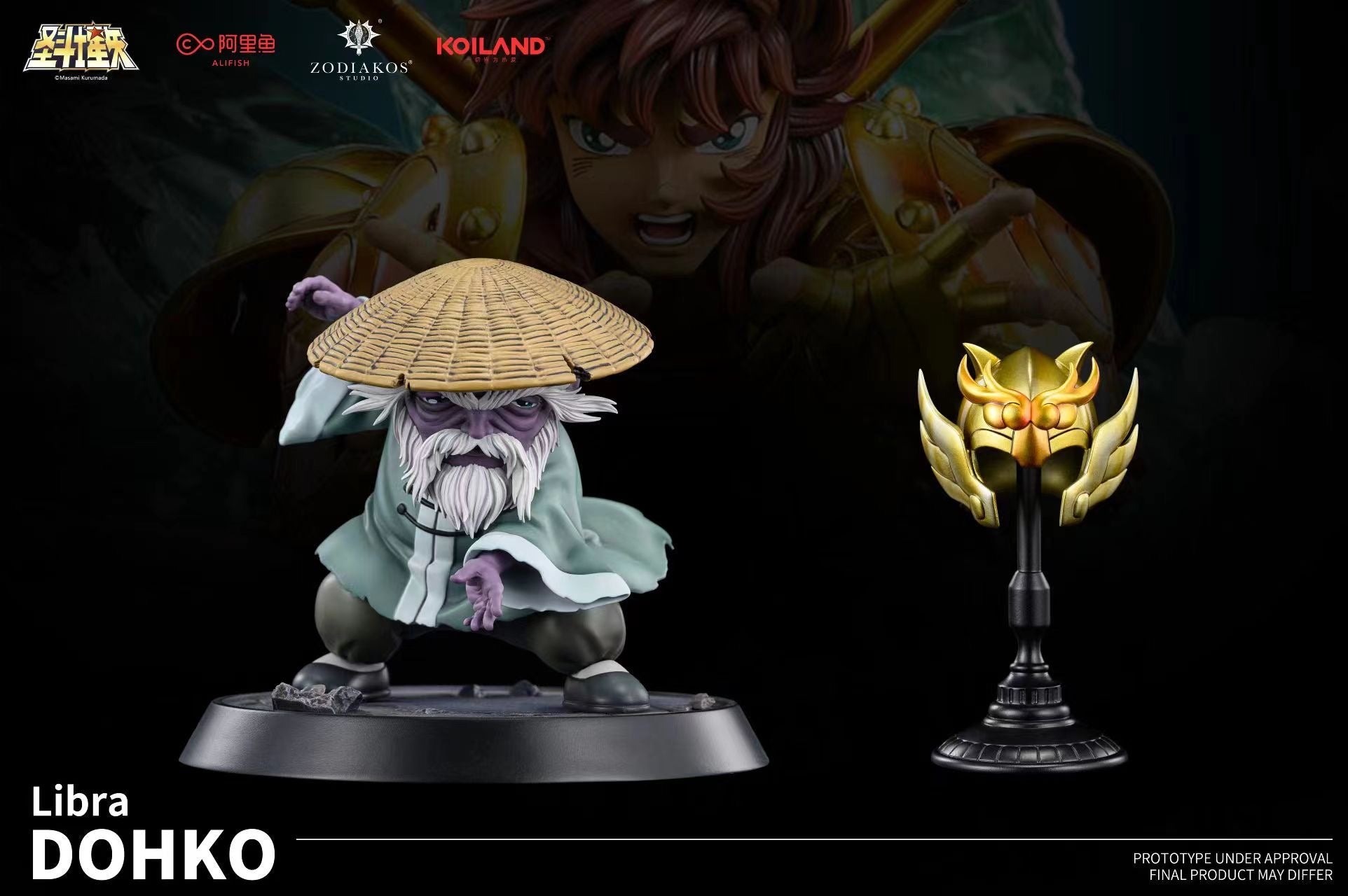 Zodiakos Studio - Saint Seiya Gold Saint Libra Dohko (Licensed