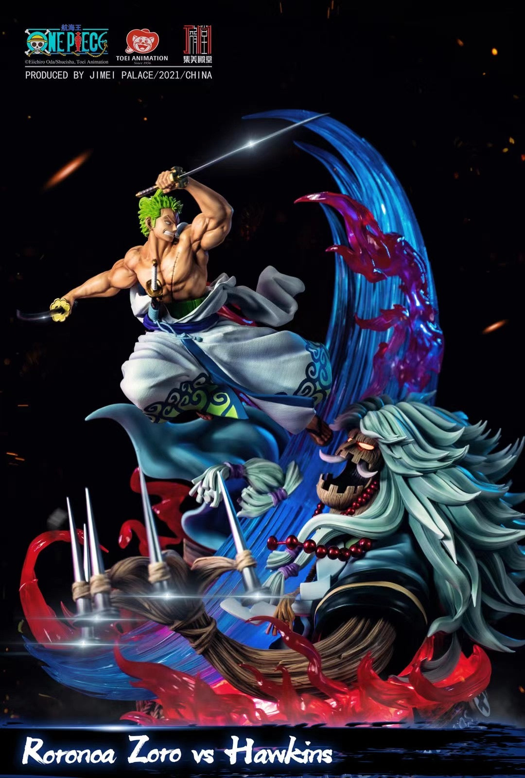 Jimei Palace - One Piece Roronoa Zoro VS Hawkins (Licensed) [READY STOCK]