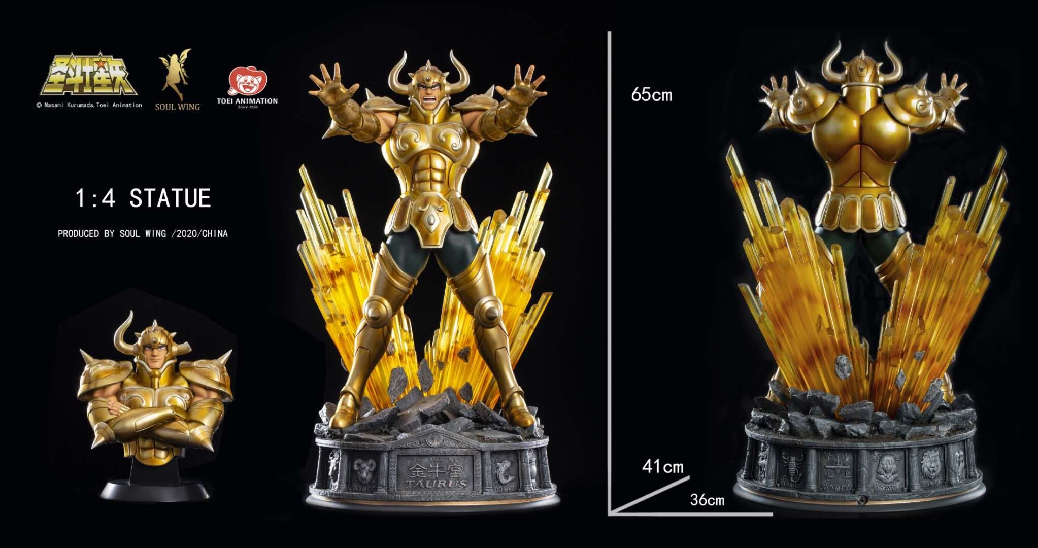 Soul Wing Studio - Saint Seiya Gold Saint Series Taurus