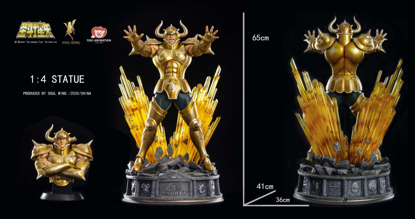 Soul Wing Studio - Saint Seiya Gold Saint Series Taurus Aldebaran (Licensed) [READY-STOCK]