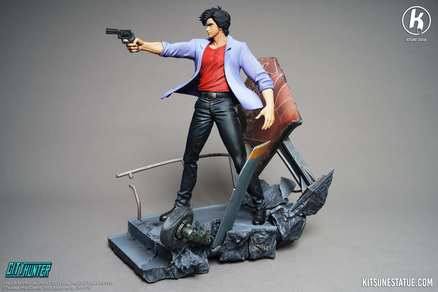 KITSUNE STATUE - City Hunter Ryo Saeba (Licensed) [PRE-ORDER]