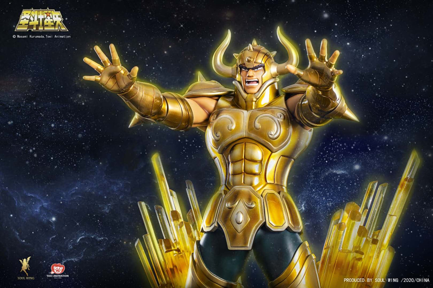 Soul Wing Studio - Saint Seiya Gold Saint Series Taurus Aldebaran (Licensed) [READY-STOCK]